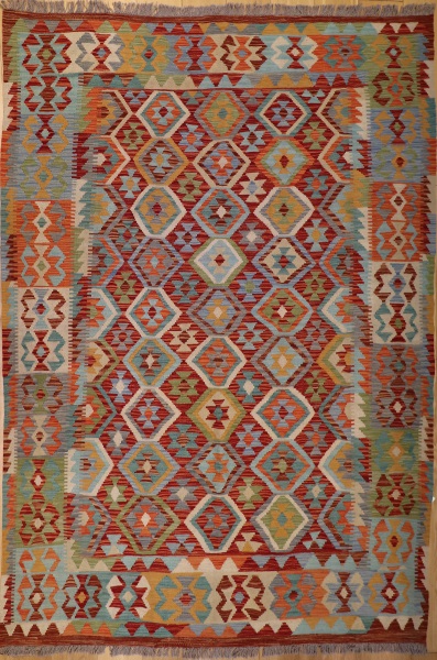 R8246 Afghan New Kilim Rugs