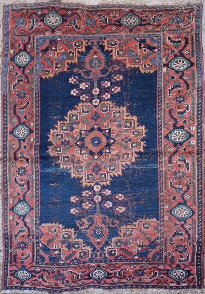 R1850 Antique Persian Afshar Rug