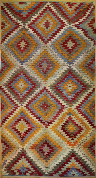 R6841 Afyon Kilim Rug