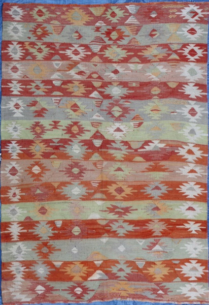 R7189 Afyon Kilim Rug