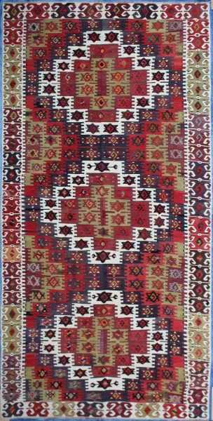 R7088 Turkish Aksaray Kilim Rug