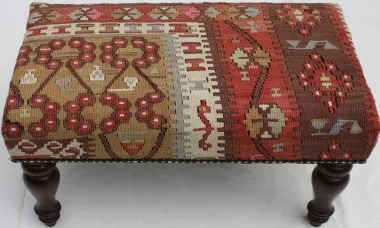R5941 Anatilian Kilim Stool