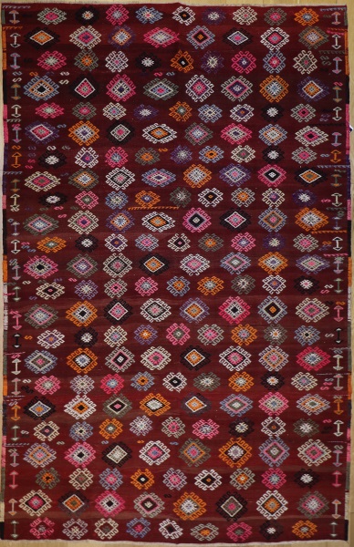 R7064 Anatolian Balikesir Cicim Rug