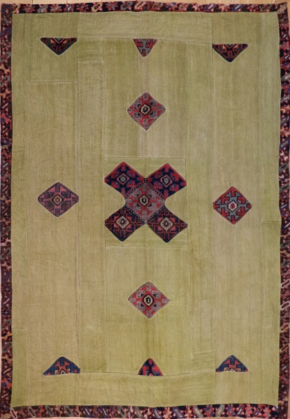 R3759 Anatolian Carpet Patchwork