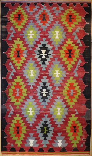 R7169 Anatolian Denizli Kilim Rug