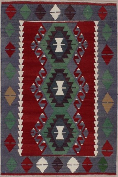 R7121 Anatolian Esme Kilim Rug