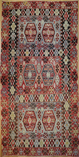 R6325 Anatolian Esme Turkish Kilim Rug