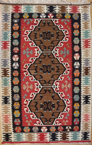 F310 Anatolian Kayseri Kilim Rug