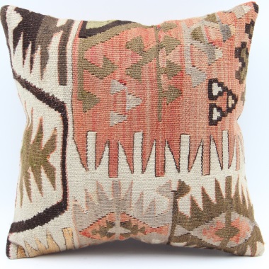 S384 Anatolian Kilim Cushion Cover