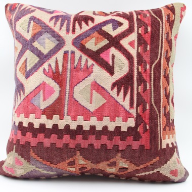 L608 Anatolian Kilim Cushion Cover