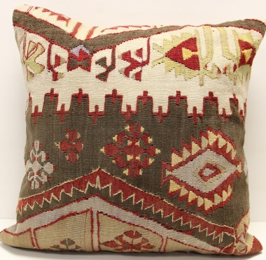 Anatolian Kilim Cushion Cover L573
