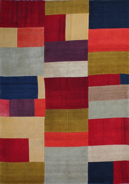 R3419 Anatolian Kilim Patchwork