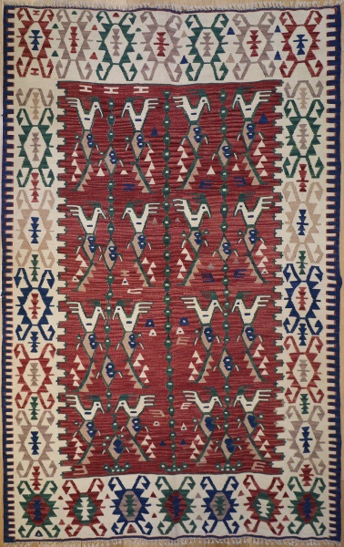 R6097 Anatolian Kilim Rug