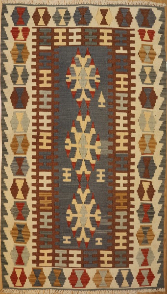 R6132 Anatolian Kilim Rug