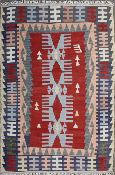 R6139 Anatolian Kilim Rug