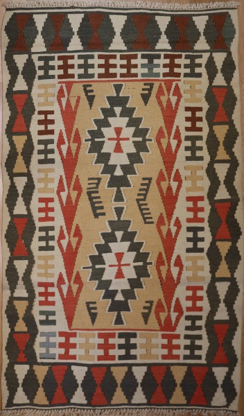 R6163 Anatolian Kilim Rug