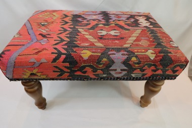 R4535 Anatolian Kilim Stool