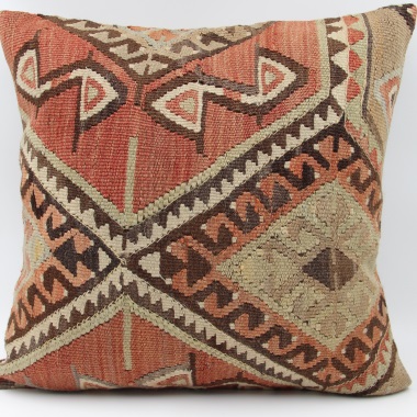 L340 Anatolian Large Kilim Cushion Cover