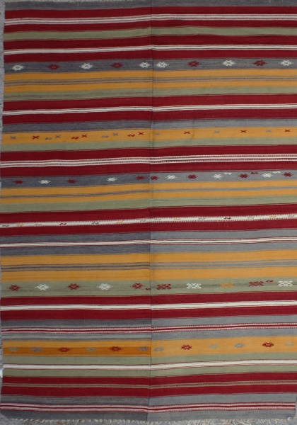 R2534 Anatolian Old Kilim