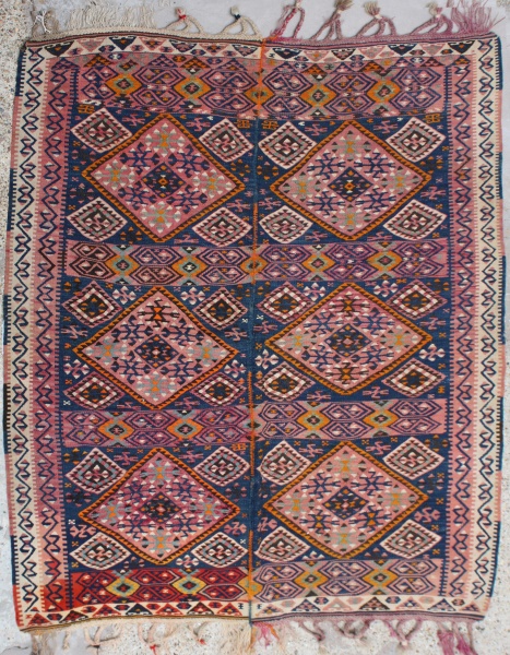 R6896 Anatolian Van Kilim