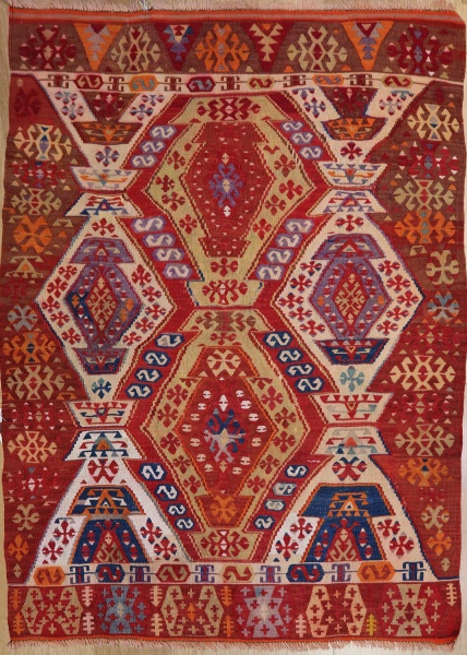 R1706 Antique Adana Kilim Rug