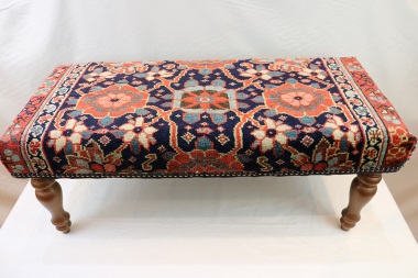 R6998 Antique Bench Kilim Stools