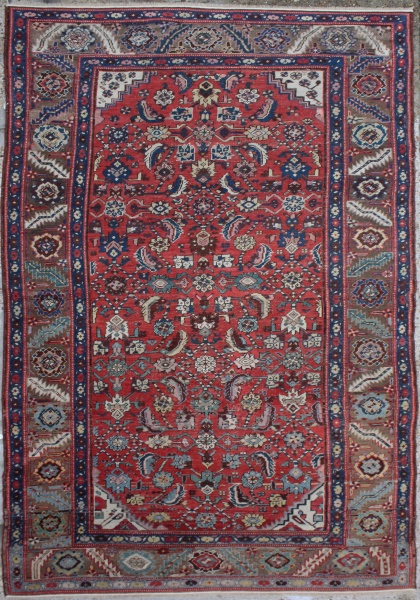 F882 Antique Bijar Rug