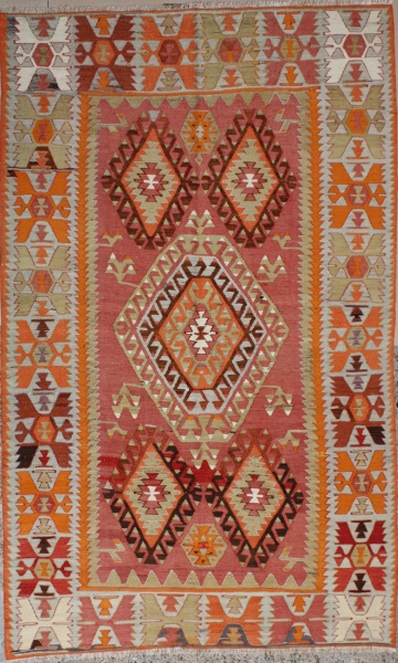 R4676 Antique Cal Kilim