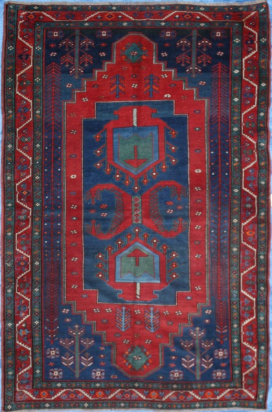 Antique Caucasian Kazak Carpet R2836 