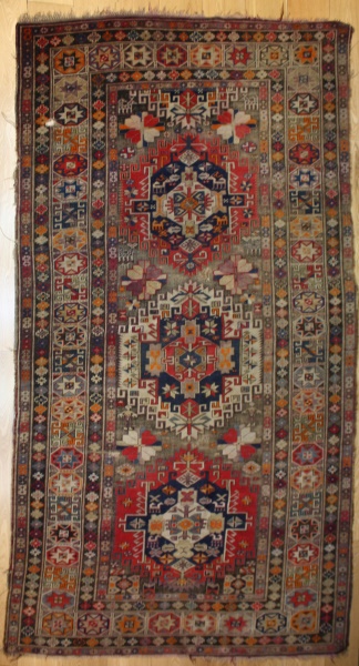 Antique Caucasian Kazak Carpet R7770