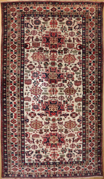 Antique Caucasian Shirvan Carpet R9047