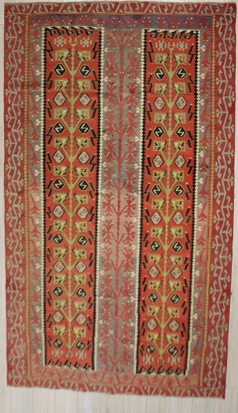 R7366 Antique Esme Kilim Rug