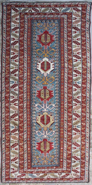 R2844 Beautiful Antique Genje Carpet