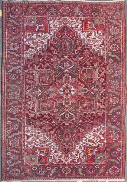 R5155 Antique Heriz Carpet