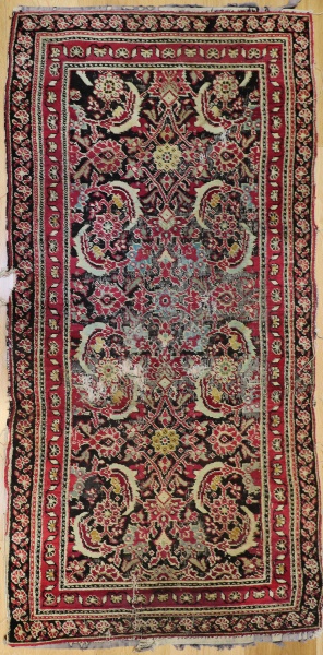 R7316 Antique Indian Agra Rug