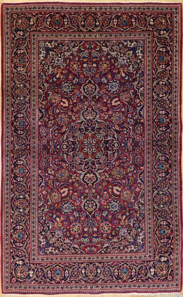 R6952 Antique Kashan Rug
