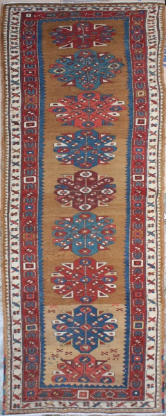 R2124 Antique Kazak Carpet Runner