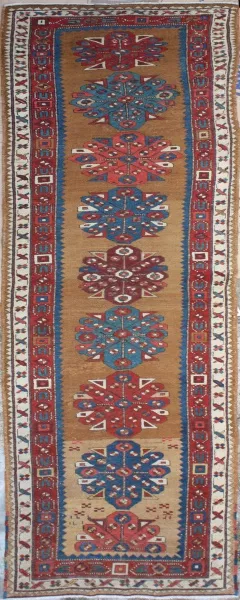 R2124 Antique Kazak Carpet Runner