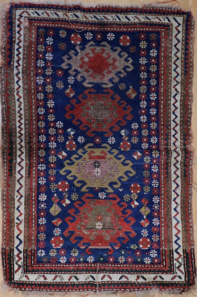 R3312 Antique Kazak Rug