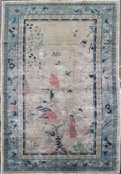 R3295 Antique Khotan Carpet