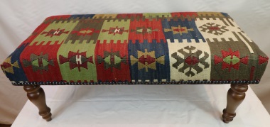 R7000 Antique Kilim Bench Stools