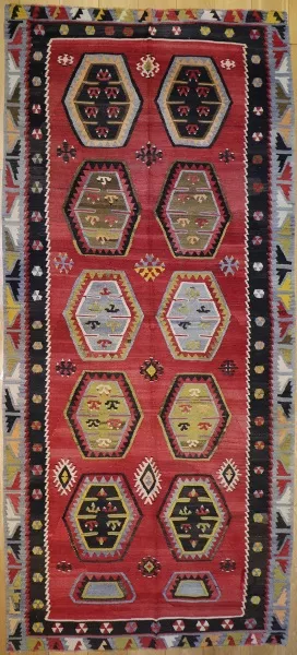 R7348 Antique Kilim Rug