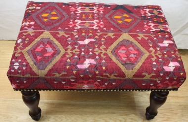 Antique Kilim Stool R4733