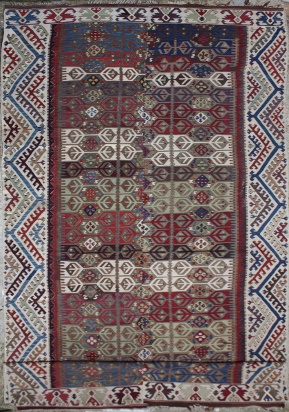 F777 Antique Konya Kilim Rug