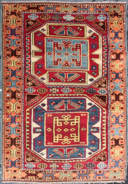 R1269 Antique Kurdish Rug