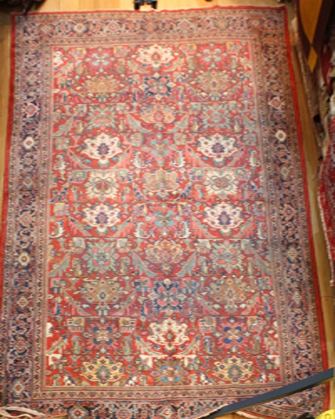 Antique Large Persian Mahal Carpet R5153