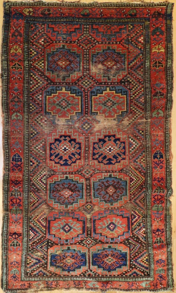 R4514 Antique Moghan rug