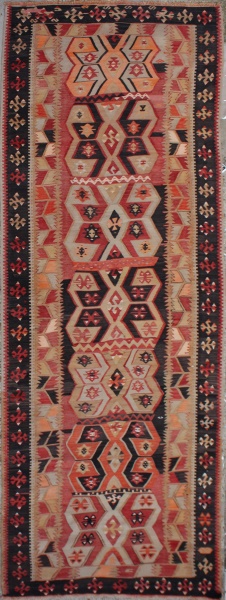 R6565 Antique Oriental Kilim Runner