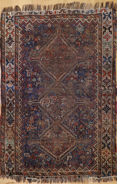 R1850 Antique Persian Afshar Rug