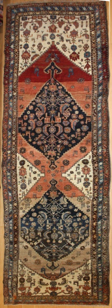 Antique Persian Carpet Runner R7987